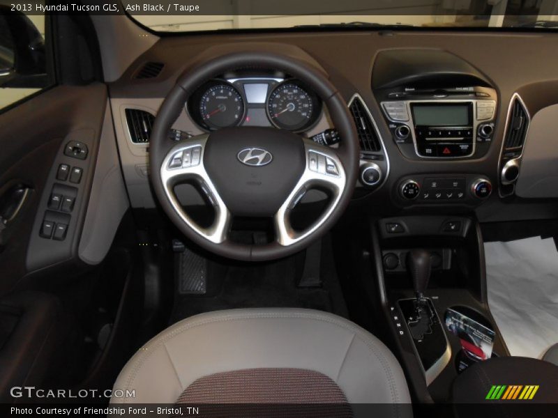 Ash Black / Taupe 2013 Hyundai Tucson GLS
