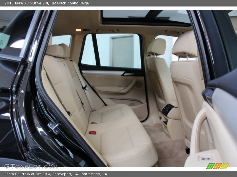 Jet Black / Sand Beige 2013 BMW X3 xDrive 28i