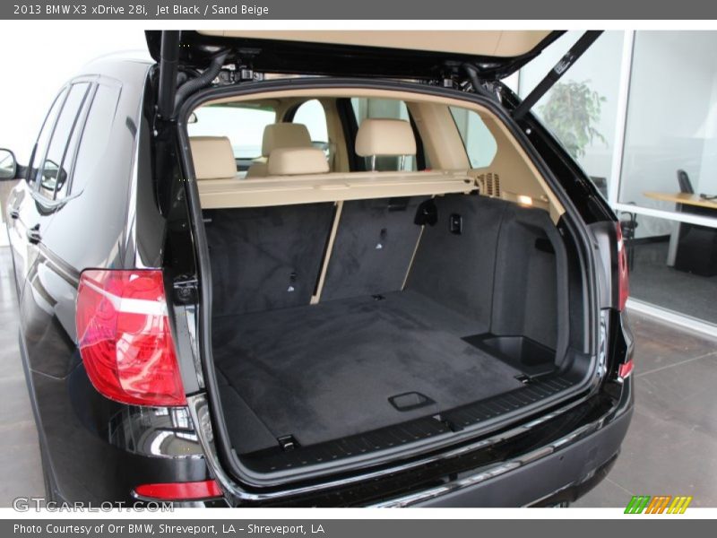 Jet Black / Sand Beige 2013 BMW X3 xDrive 28i