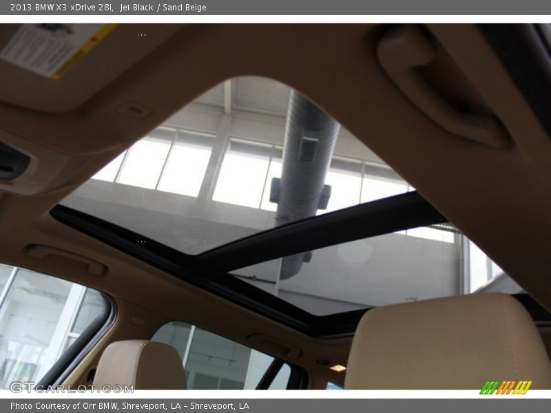 Jet Black / Sand Beige 2013 BMW X3 xDrive 28i