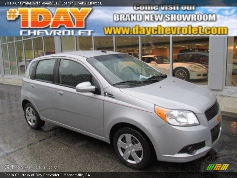 Cosmic Silver / Charcoal 2010 Chevrolet Aveo Aveo5 LT