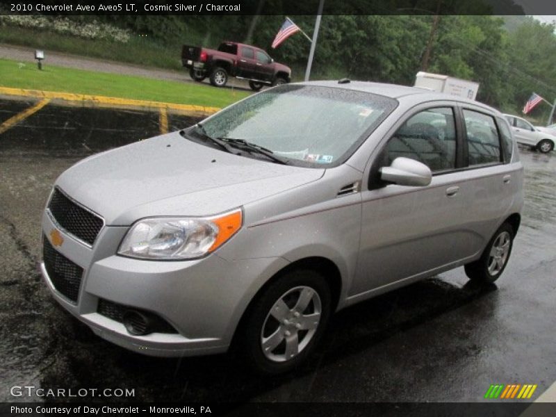 Cosmic Silver / Charcoal 2010 Chevrolet Aveo Aveo5 LT