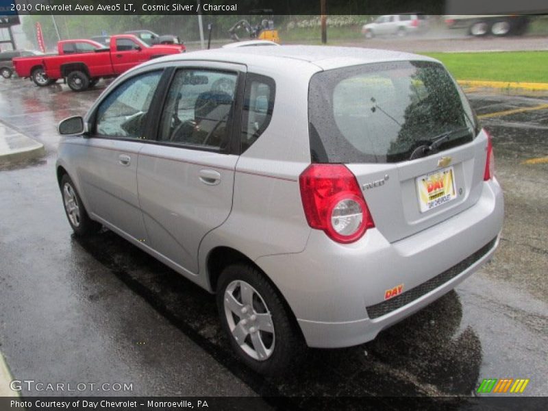 Cosmic Silver / Charcoal 2010 Chevrolet Aveo Aveo5 LT