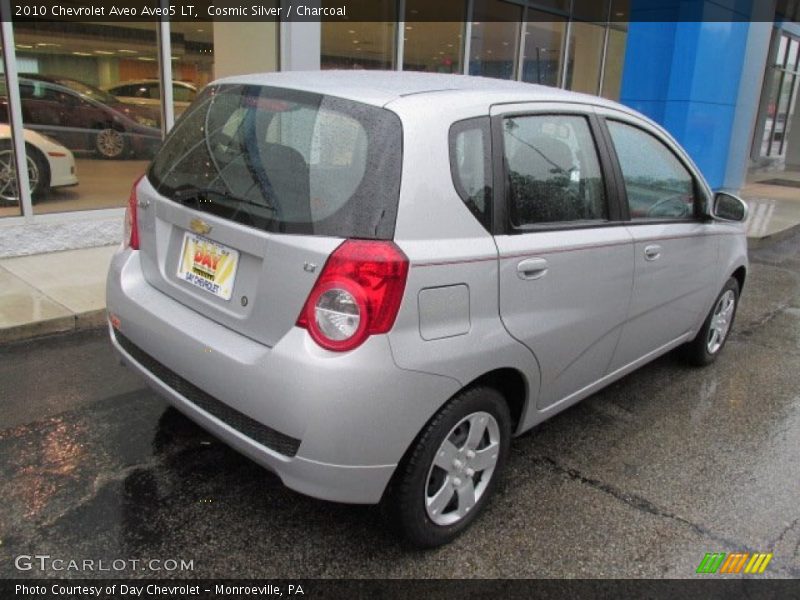 Cosmic Silver / Charcoal 2010 Chevrolet Aveo Aveo5 LT