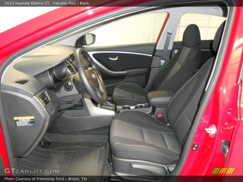 Volcanic Red / Black 2013 Hyundai Elantra GT