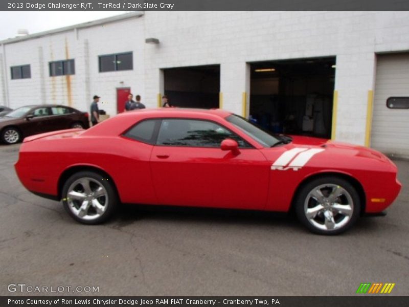 TorRed / Dark Slate Gray 2013 Dodge Challenger R/T