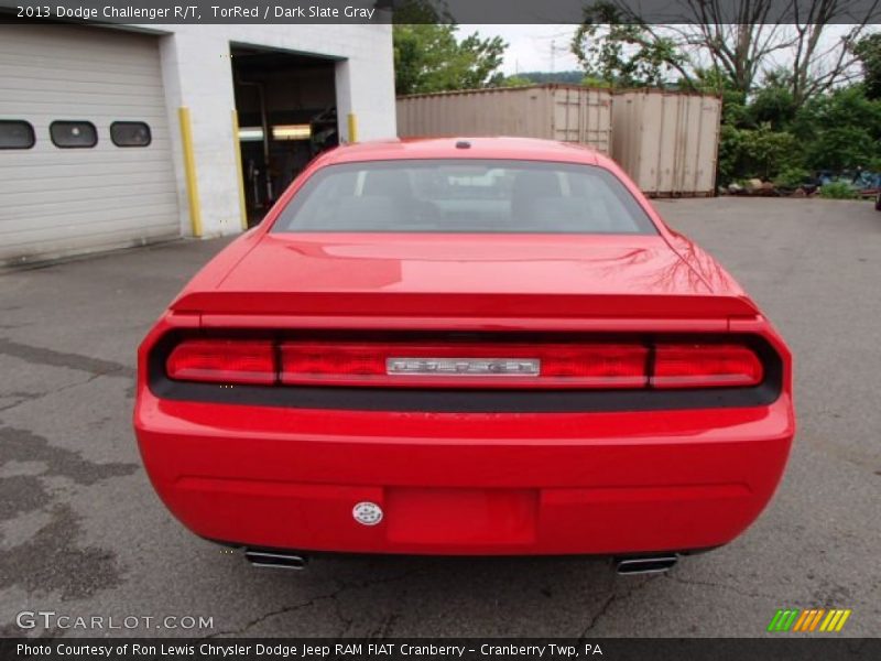 TorRed / Dark Slate Gray 2013 Dodge Challenger R/T