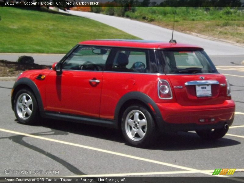 Chili Red / Carbon Black 2011 Mini Cooper Hardtop