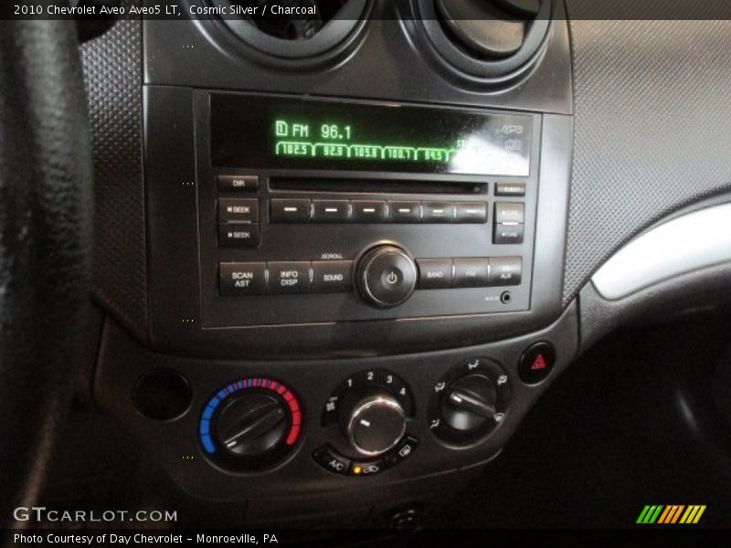 Cosmic Silver / Charcoal 2010 Chevrolet Aveo Aveo5 LT