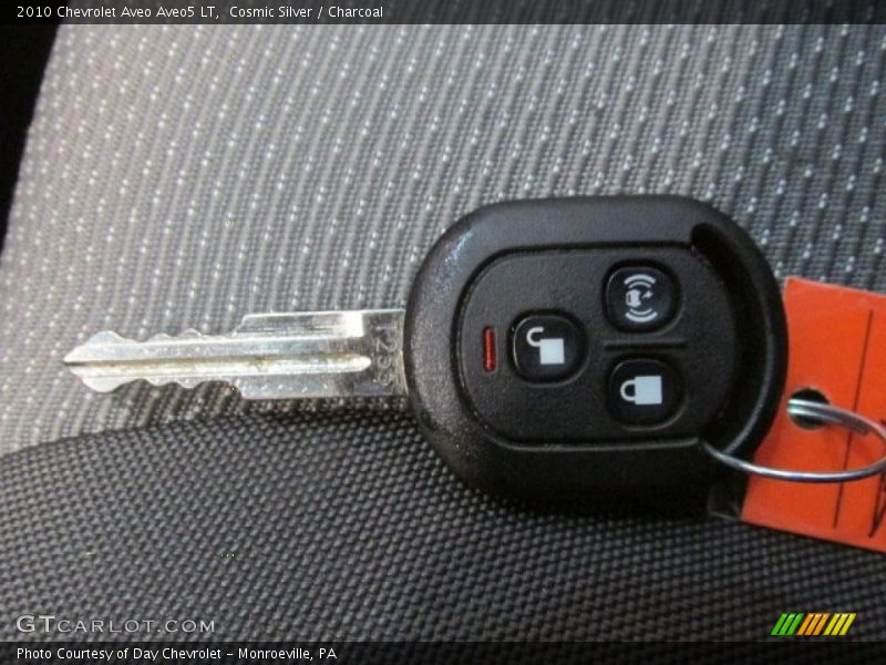 Cosmic Silver / Charcoal 2010 Chevrolet Aveo Aveo5 LT