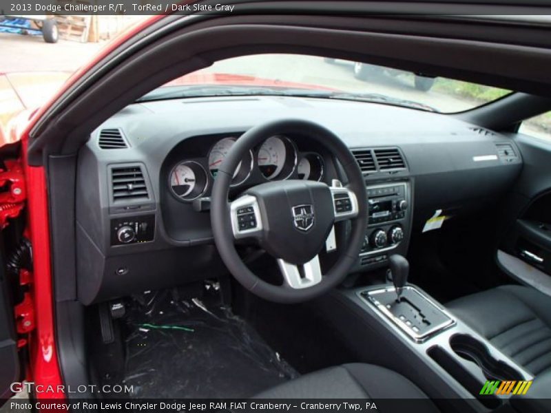 TorRed / Dark Slate Gray 2013 Dodge Challenger R/T