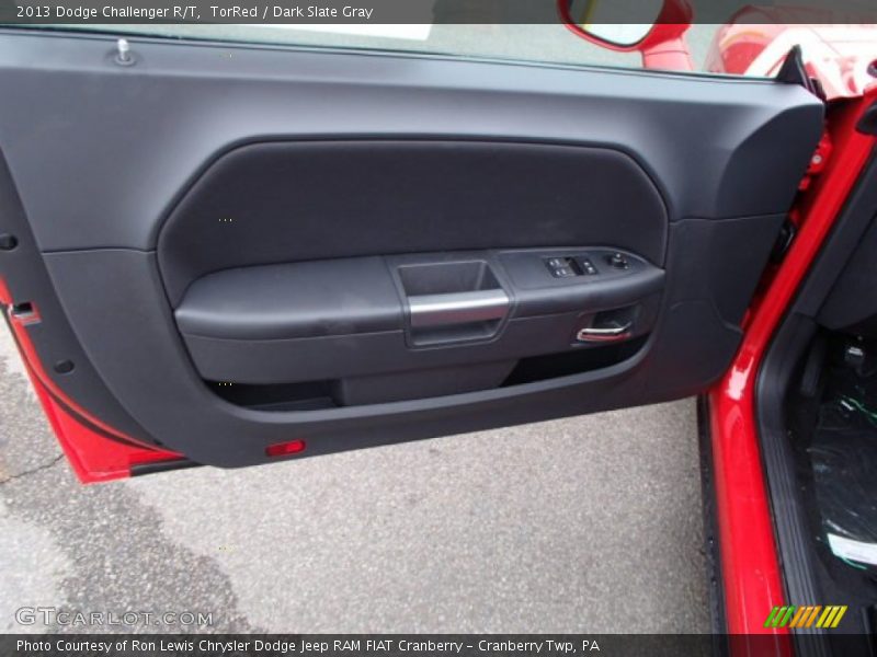 TorRed / Dark Slate Gray 2013 Dodge Challenger R/T