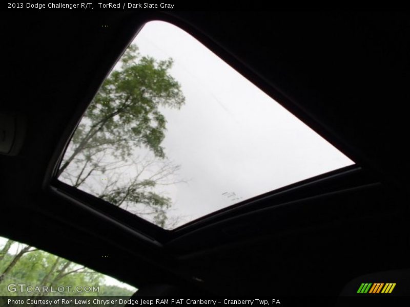 TorRed / Dark Slate Gray 2013 Dodge Challenger R/T