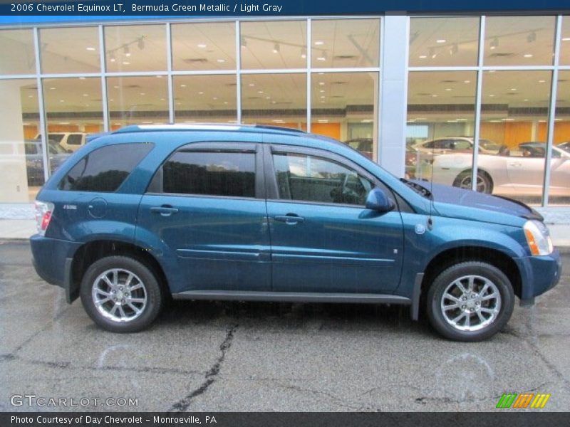 Bermuda Green Metallic / Light Gray 2006 Chevrolet Equinox LT