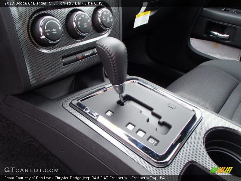 TorRed / Dark Slate Gray 2013 Dodge Challenger R/T