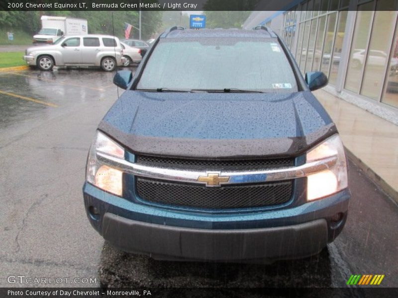 Bermuda Green Metallic / Light Gray 2006 Chevrolet Equinox LT