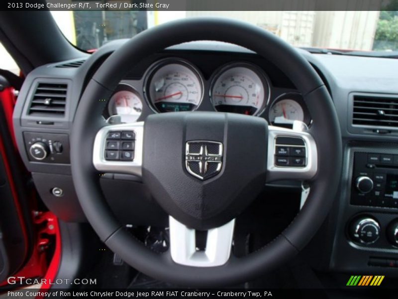 TorRed / Dark Slate Gray 2013 Dodge Challenger R/T