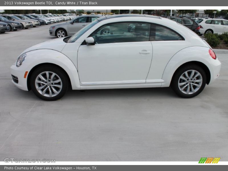 Candy White / Titan Black 2013 Volkswagen Beetle TDI
