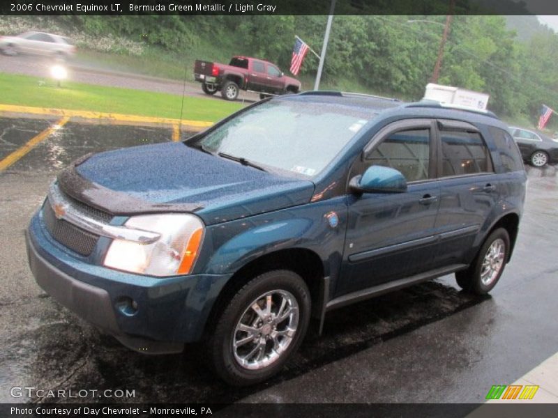 Bermuda Green Metallic / Light Gray 2006 Chevrolet Equinox LT