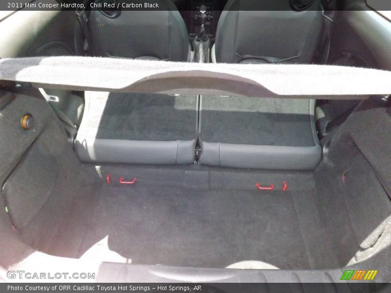 Chili Red / Carbon Black 2011 Mini Cooper Hardtop