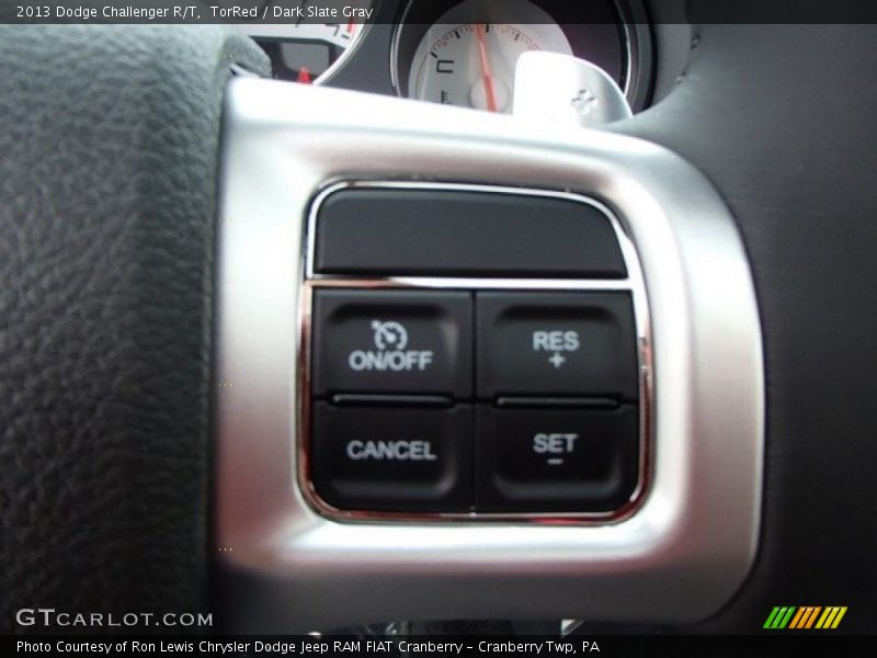 TorRed / Dark Slate Gray 2013 Dodge Challenger R/T