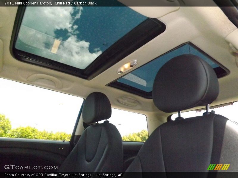 Chili Red / Carbon Black 2011 Mini Cooper Hardtop