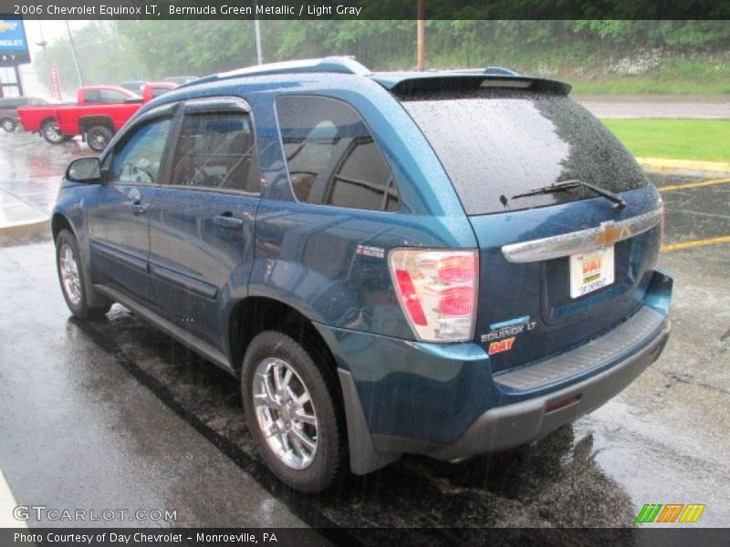 Bermuda Green Metallic / Light Gray 2006 Chevrolet Equinox LT