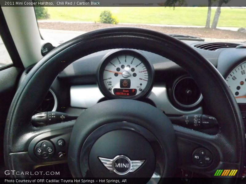 Chili Red / Carbon Black 2011 Mini Cooper Hardtop