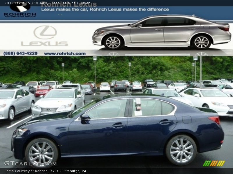 Deep Sea Mica / Flaxen 2013 Lexus GS 350 AWD