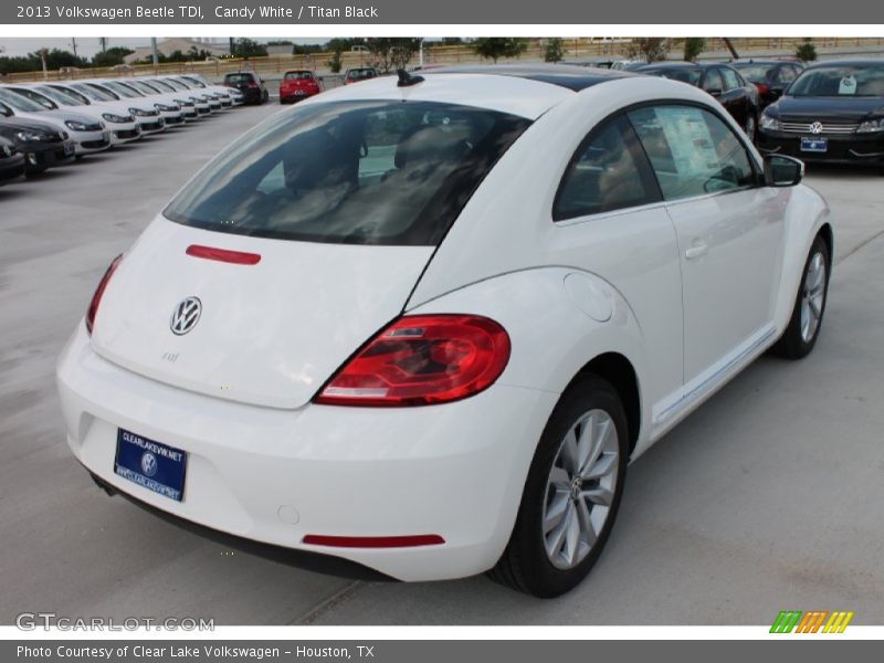 Candy White / Titan Black 2013 Volkswagen Beetle TDI