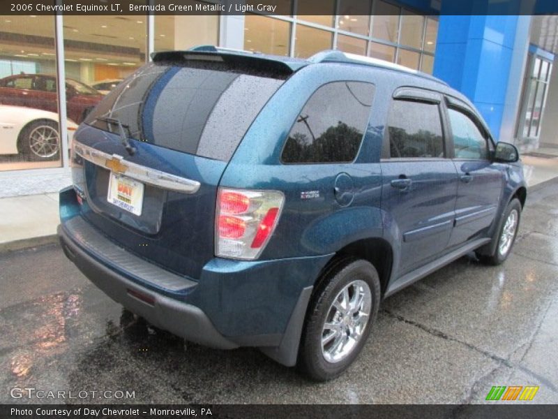 Bermuda Green Metallic / Light Gray 2006 Chevrolet Equinox LT