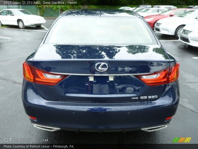 Deep Sea Mica / Flaxen 2013 Lexus GS 350 AWD
