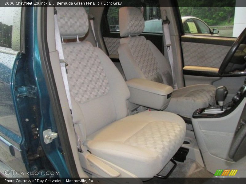 Bermuda Green Metallic / Light Gray 2006 Chevrolet Equinox LT