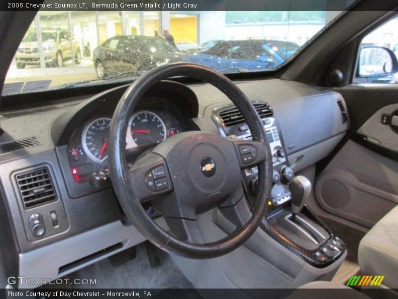 Bermuda Green Metallic / Light Gray 2006 Chevrolet Equinox LT