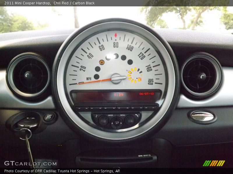 Chili Red / Carbon Black 2011 Mini Cooper Hardtop