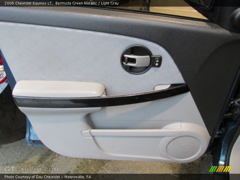 Bermuda Green Metallic / Light Gray 2006 Chevrolet Equinox LT