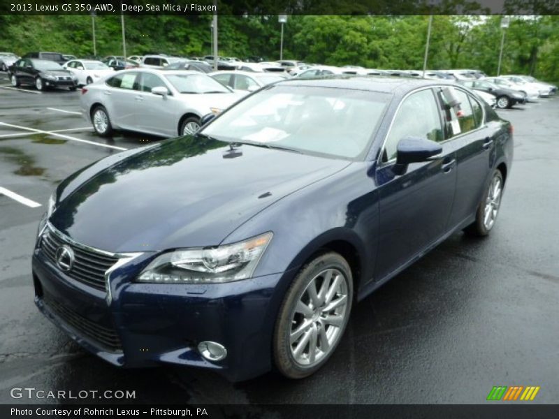 Deep Sea Mica / Flaxen 2013 Lexus GS 350 AWD