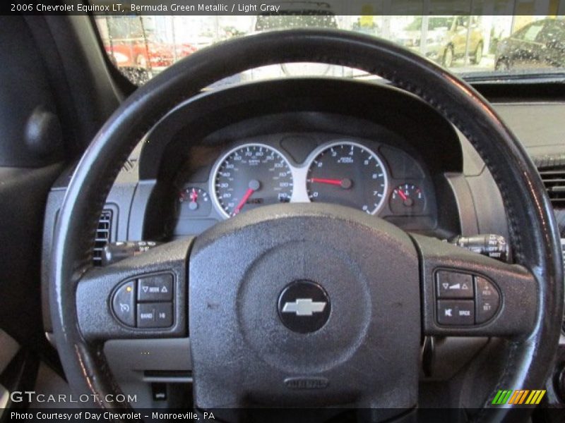 Bermuda Green Metallic / Light Gray 2006 Chevrolet Equinox LT