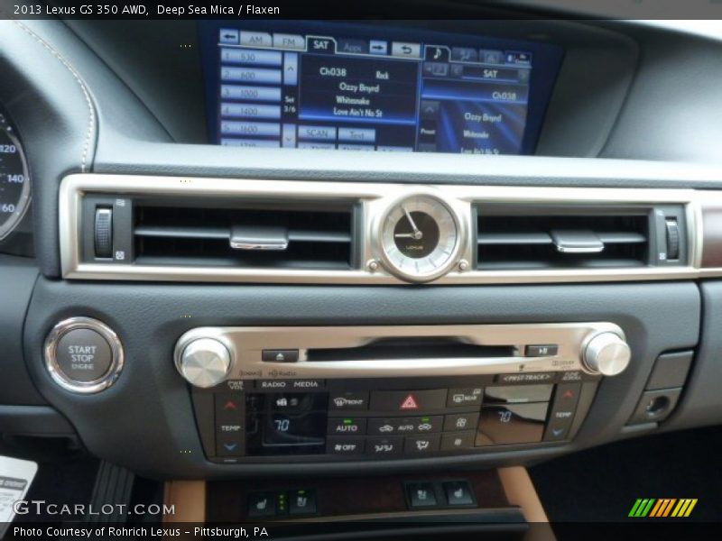 Deep Sea Mica / Flaxen 2013 Lexus GS 350 AWD