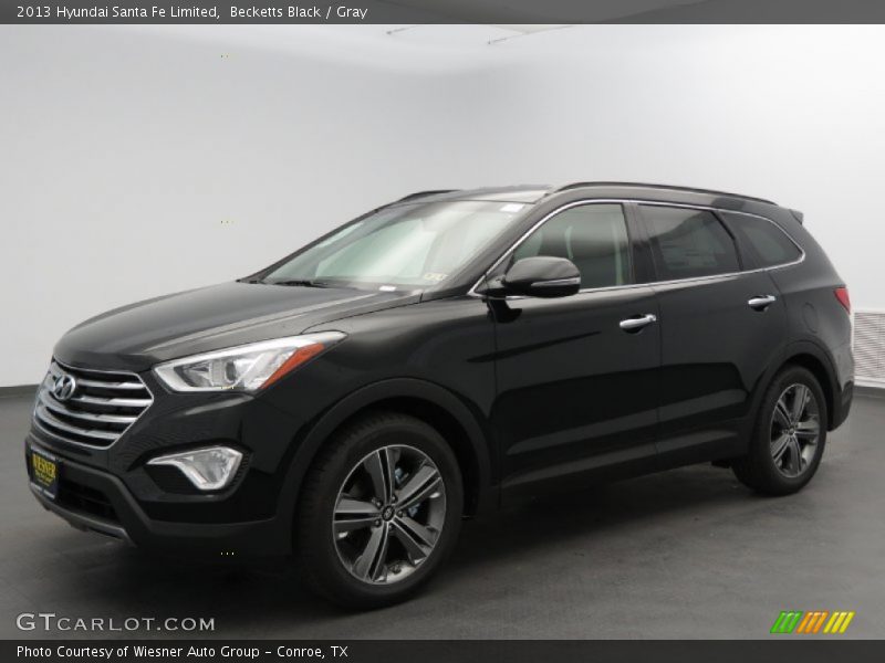Becketts Black / Gray 2013 Hyundai Santa Fe Limited