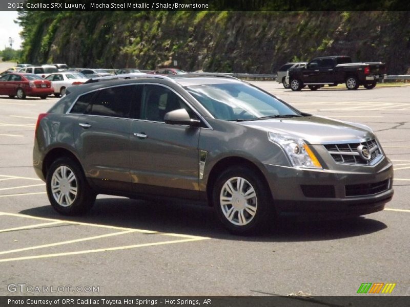 Mocha Steel Metallic / Shale/Brownstone 2012 Cadillac SRX Luxury