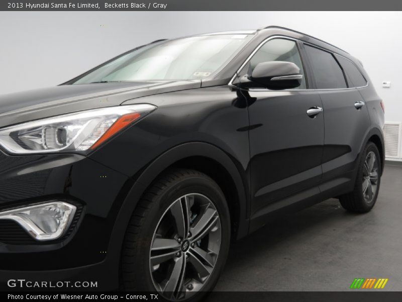 Becketts Black / Gray 2013 Hyundai Santa Fe Limited