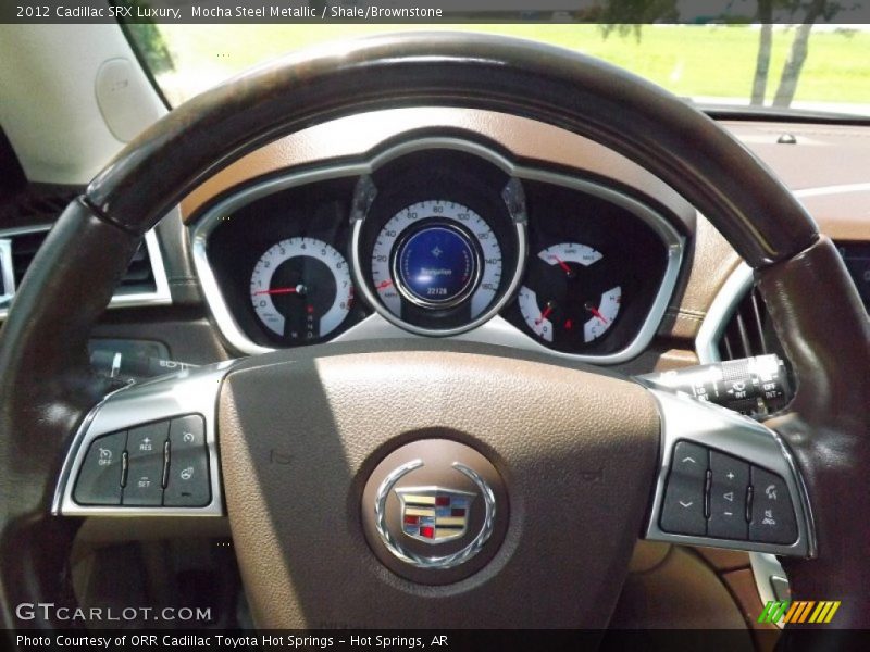 Mocha Steel Metallic / Shale/Brownstone 2012 Cadillac SRX Luxury