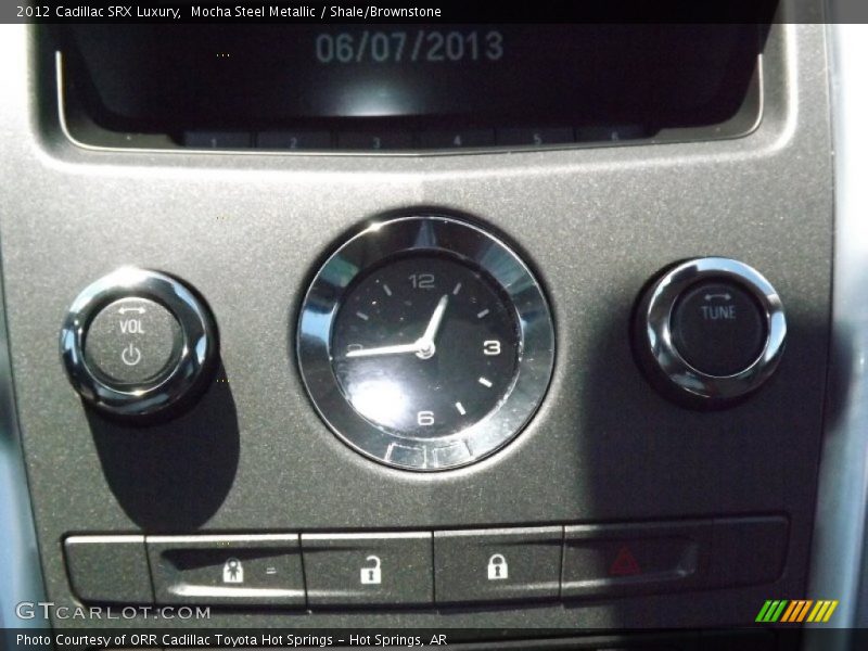 Mocha Steel Metallic / Shale/Brownstone 2012 Cadillac SRX Luxury