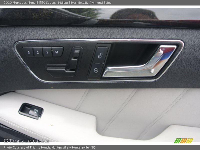Iridium Silver Metallic / Almond Beige 2010 Mercedes-Benz E 550 Sedan