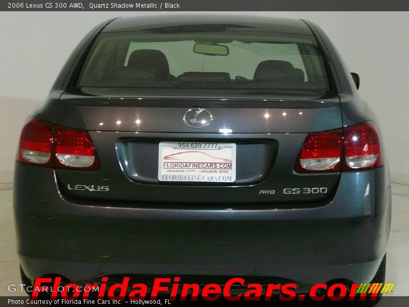Quartz Shadow Metallic / Black 2006 Lexus GS 300 AWD