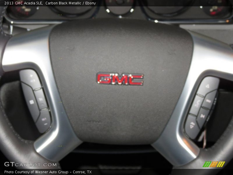 Carbon Black Metallic / Ebony 2013 GMC Acadia SLE