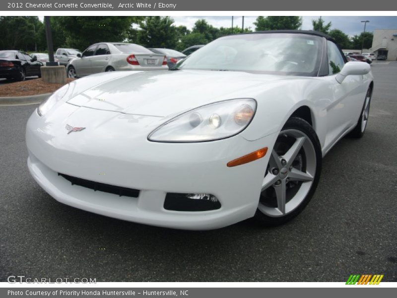 Front 3/4 View of 2012 Corvette Convertible