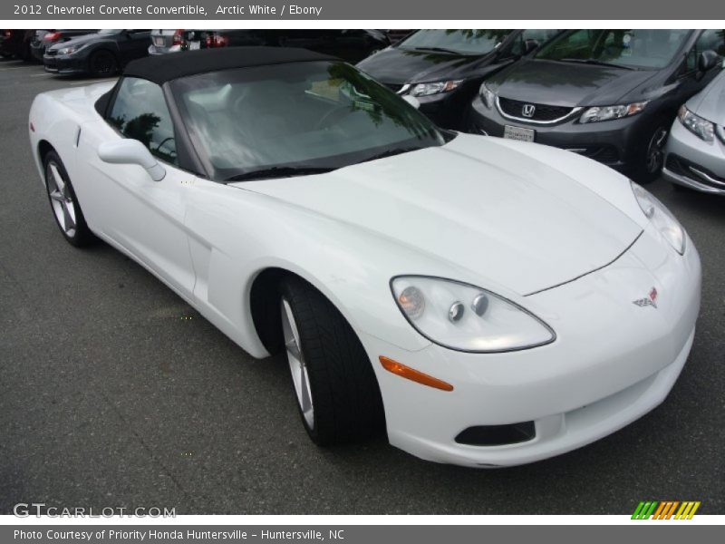 Front 3/4 View of 2012 Corvette Convertible