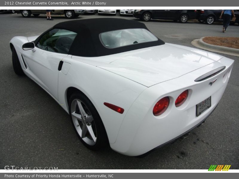 Arctic White / Ebony 2012 Chevrolet Corvette Convertible